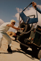 Boomerang Shoulder Bag - Blue