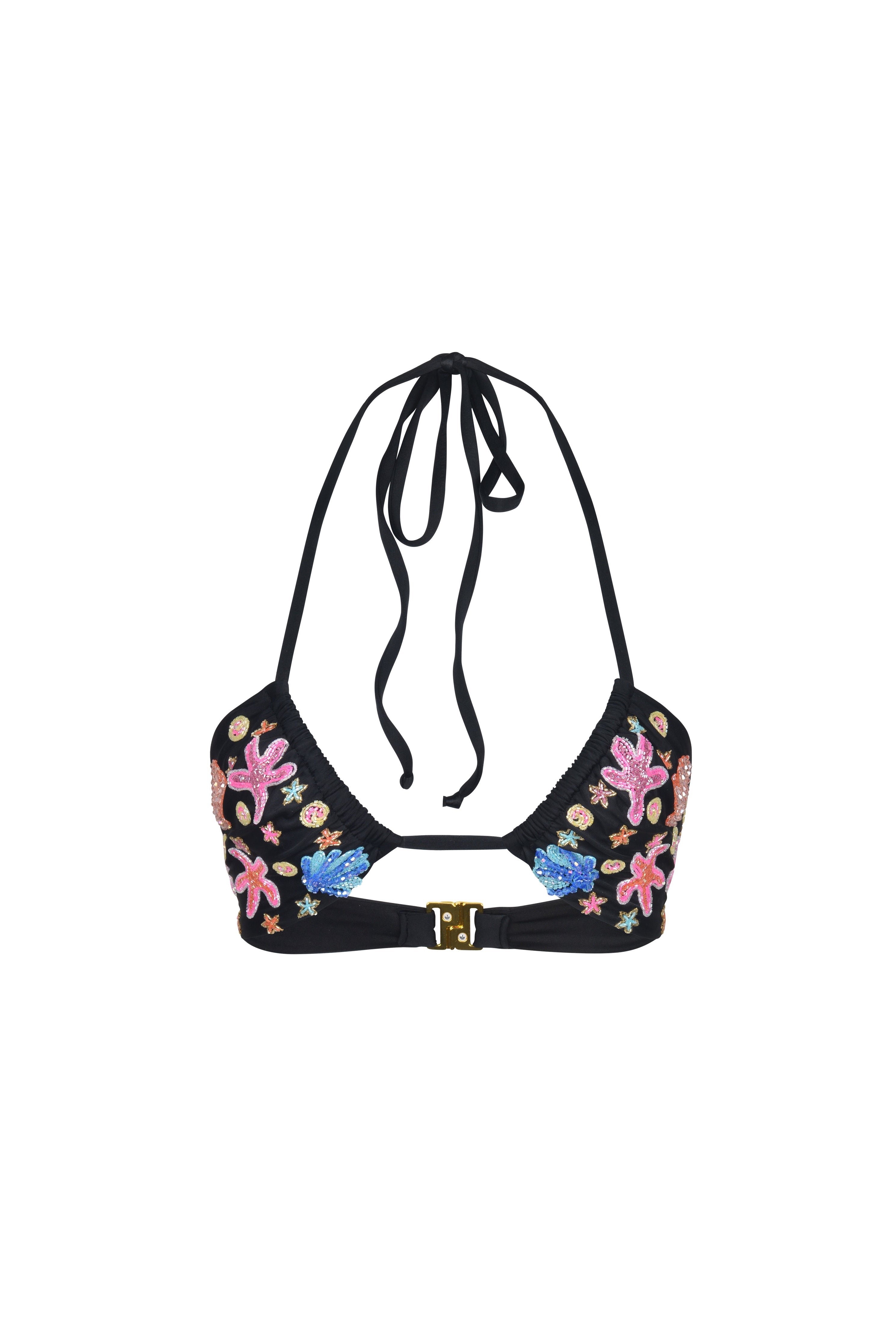 Marissa Hand Embroidered Luxe Bikini Bottom