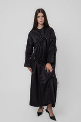 Nixie Parachute Black Dress