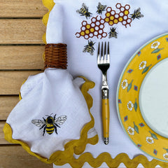 Bee Happy Cocktail Napkins | Set of 2