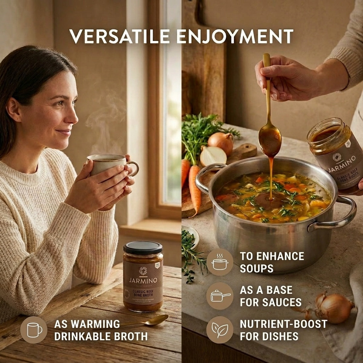 Beef Bone Broth Concentrate (22 Servings)