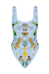 Willow Hand Embroidered Swimsuit