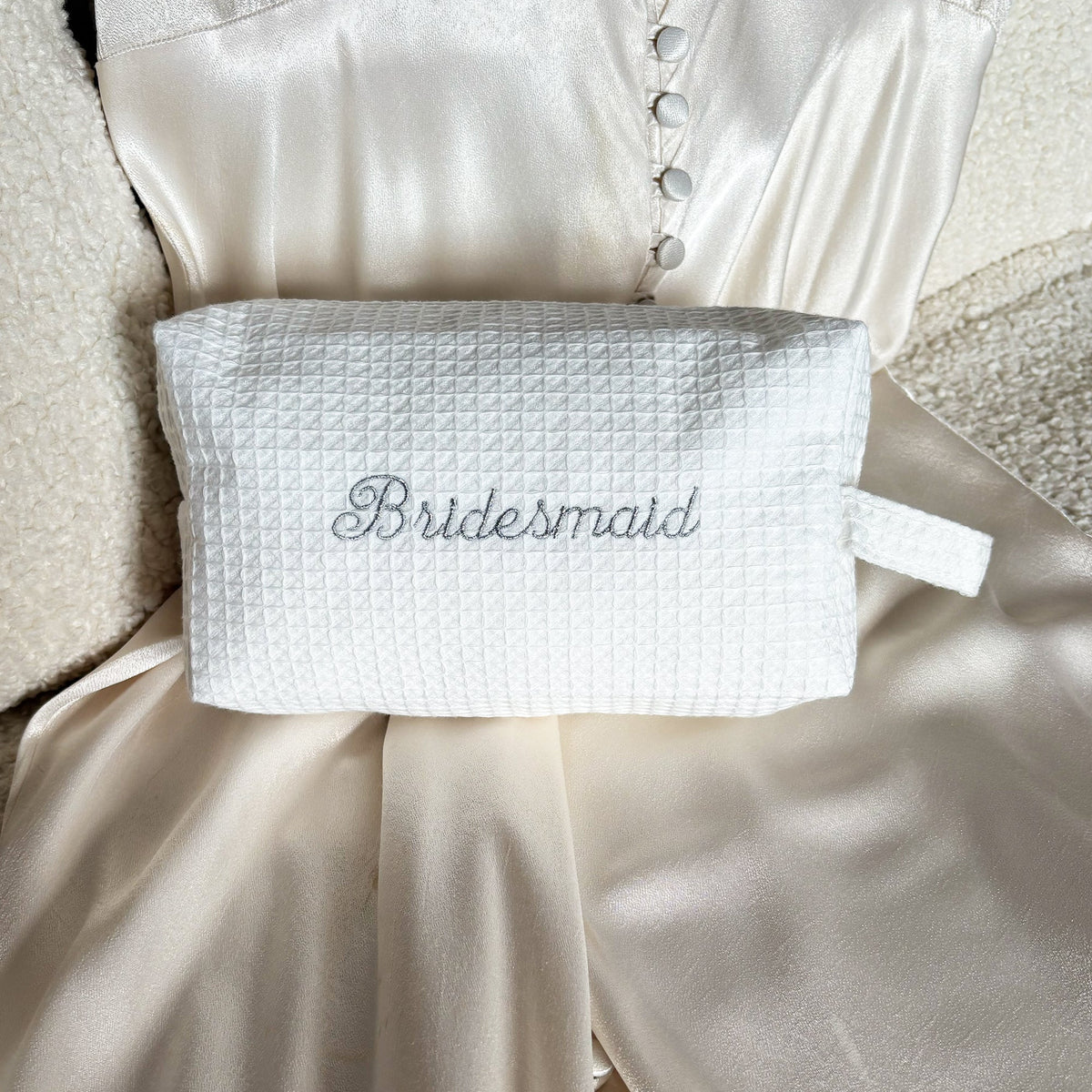 Bridesmaids Wedding Waffle Pouch