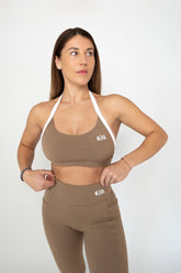Soft Material Leggings & Bra Set