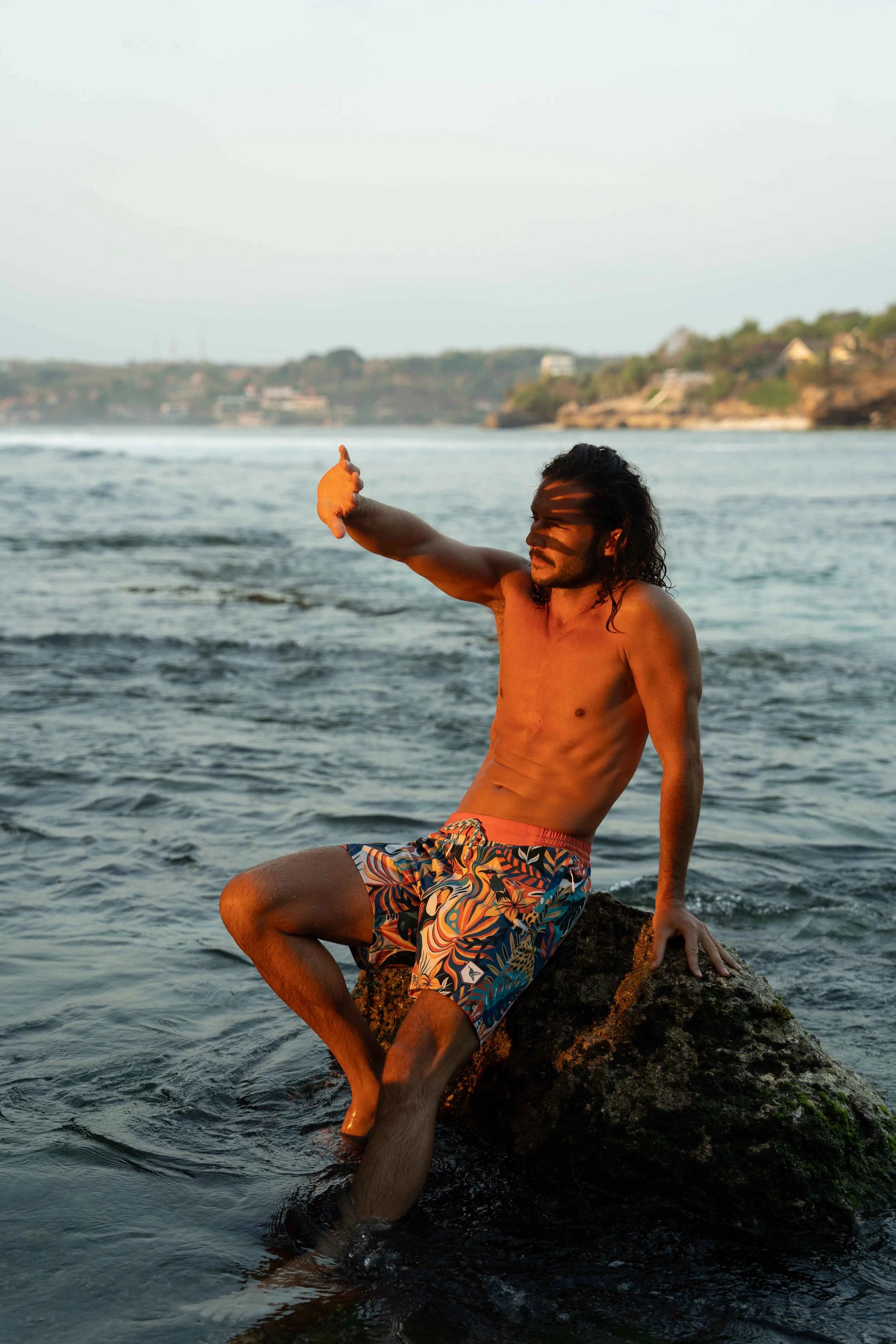 Mens Designer Board Shorts | Jungle Original Print