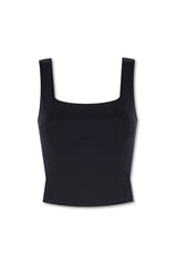BOW LONG BRA - CHARCOAL