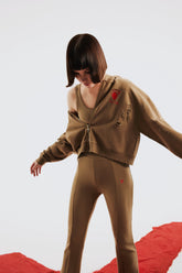 Flare Yoga Pant - Covert Green