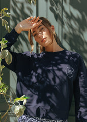 Palmaire Navy Blue Sweatshirt