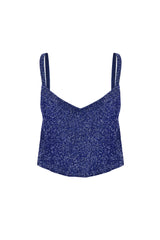 Fish Hand Beaded Top Multi Color