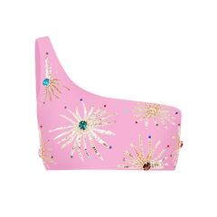 Callie Co-Ord Top - Pink