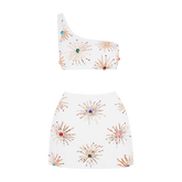 Callie Co-Ord Top - White