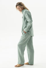Linen Spirit Pants Sage Green