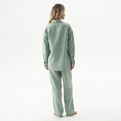 Linen Spirit Pants Sage Green