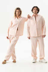 Linen Spirit Pants Peach Powder