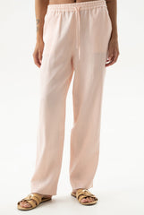Linen Spirit Pants Peach Powder