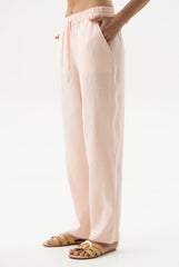 Linen Spirit Pants Peach Powder