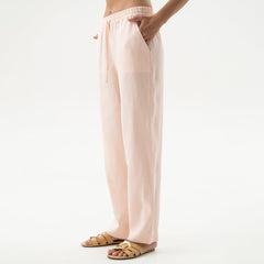 Linen Spirit Pants Peach Powder
