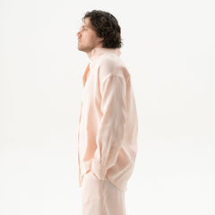 Linen Spirit Shirt Peach Powder