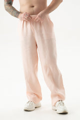 Linen Spirit Pants Peach Powder
