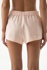 Linen Spirit Shorts Peach Powder