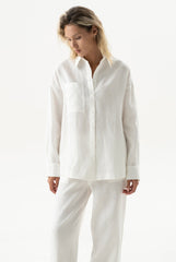 Linen Spirit Shirt White
