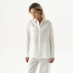 Linen Spirit Shirt White