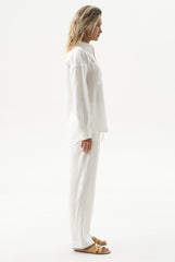 Linen Spirit Pants White