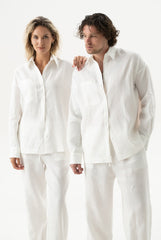 Linen Spirit Shirt White