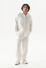Linen Spirit Pants White