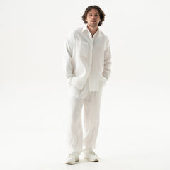 Linen Spirit Pants White