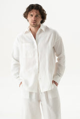 Linen Spirit Shirt White