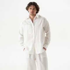 Linen Spirit Shirt White