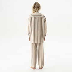 Silk Cotton Pants Oat Milk