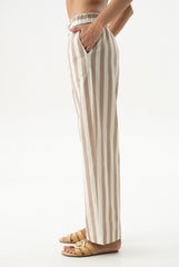 Silk Cotton Pants Oat Milk