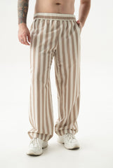 Silk Cotton Pants Oat Milk