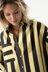 Silk Cotton Shirt Panna Cotta