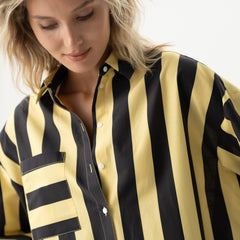 Silk Cotton Shirt Panna Cotta