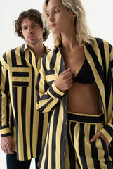 Silk Cotton Shirt Panna Cotta