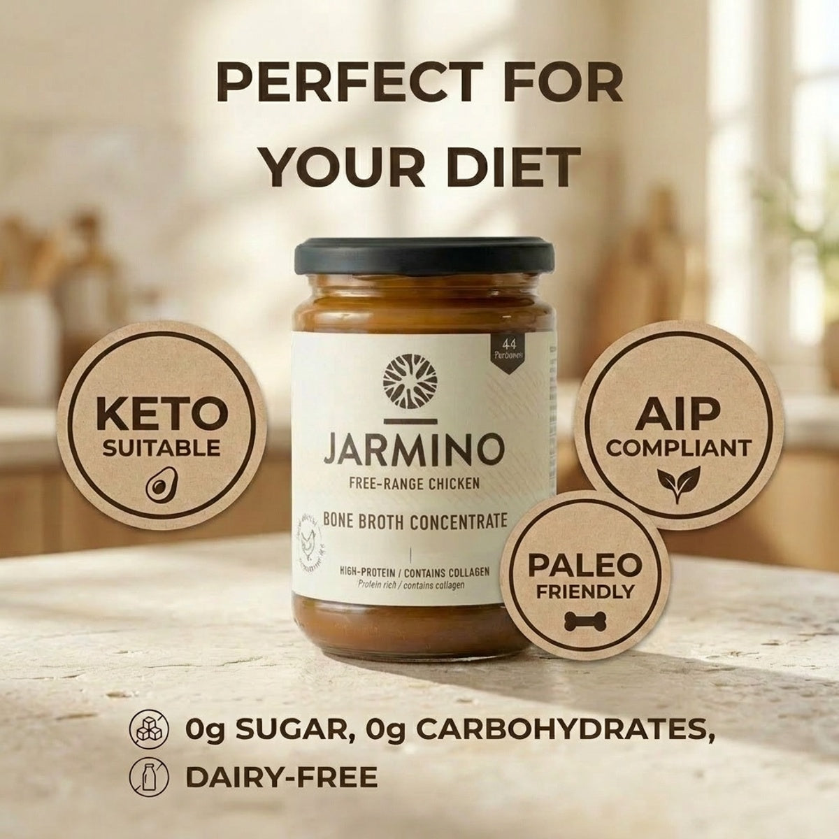 Chicken Bone Broth Concentrate (20 Servings)