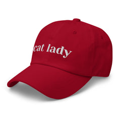Cat Lady Chino Dad Hat