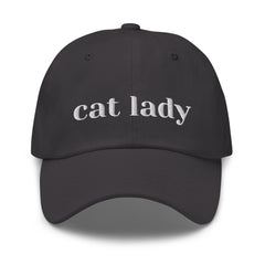 Cat Lady Chino Dad Hat