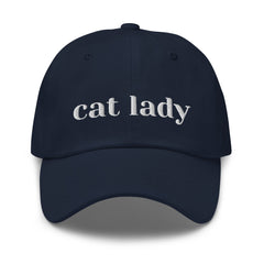 Cat Lady Chino Dad Hat