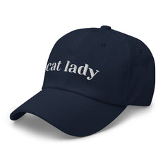 Cat Lady Chino Dad Hat