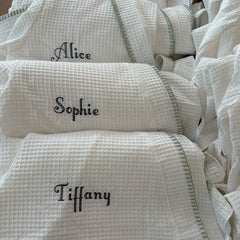 Quilted Monogram Bathrobe