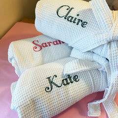 Quilted Monogram Bathrobe