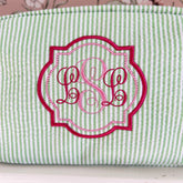 LILLYS Monogramed Make Up Bag