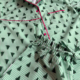 Christmas Tree Stripe Pyjamas Sets