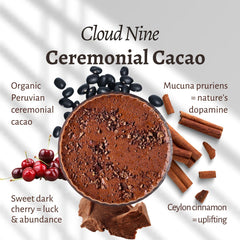 Cloud Nine Ceremonial Cacao Elixir (For Deep Joy)