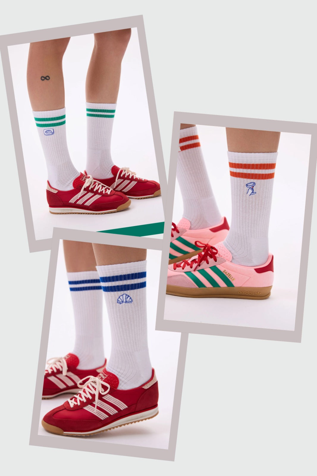 CREW 3 Socks