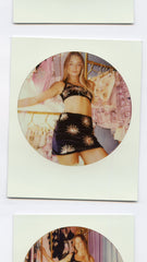 Callie Co-Ord Velvet Top Only - Black